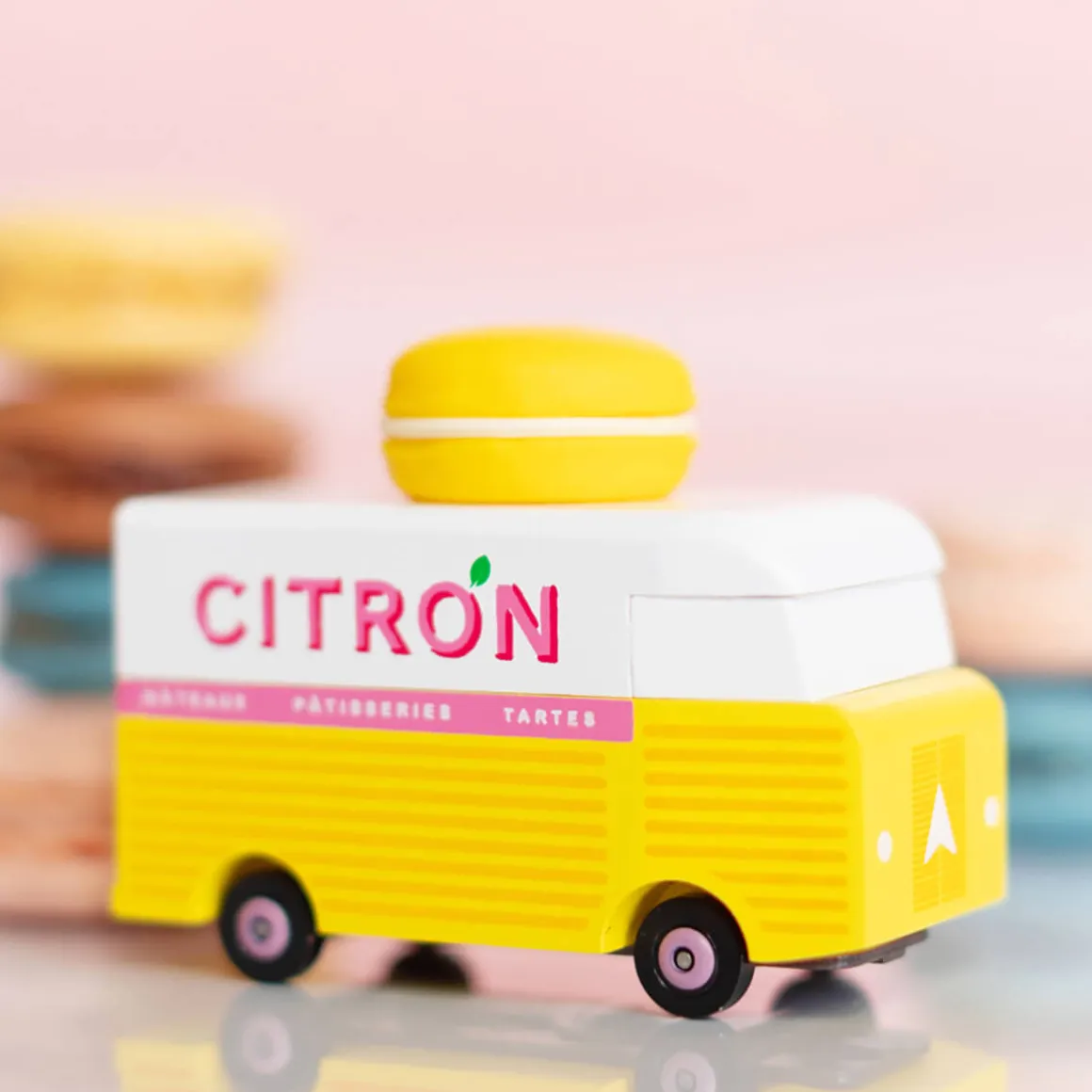 Citron Macaron Van Mini Candyvan By Candylab Toys