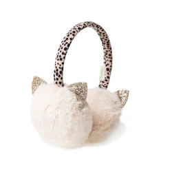Clara Cat Leopard Earmuffs by Rockahula