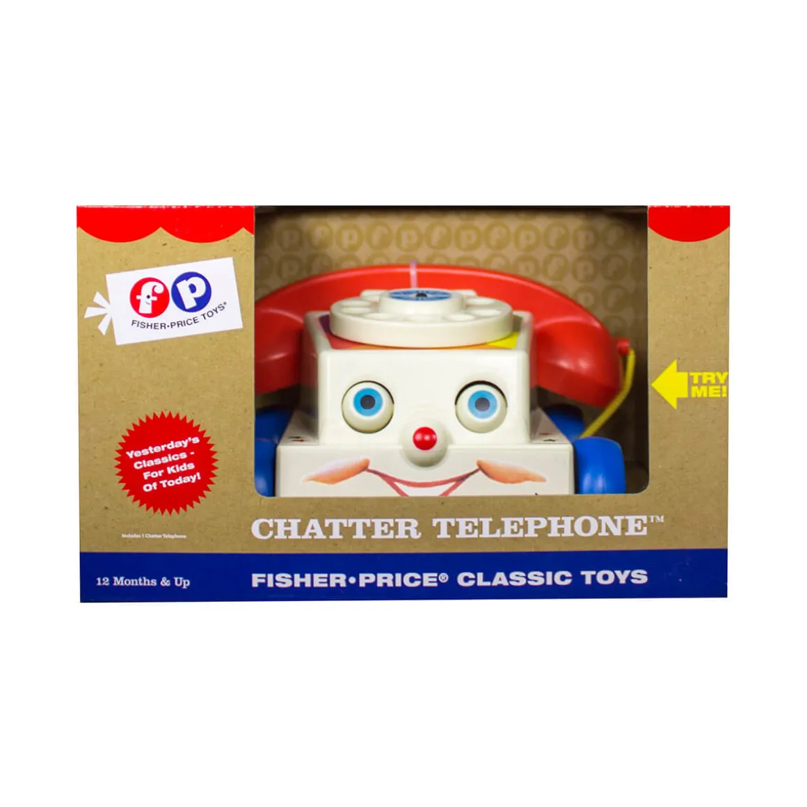 Classic Chatter Telephone by Fisher Price