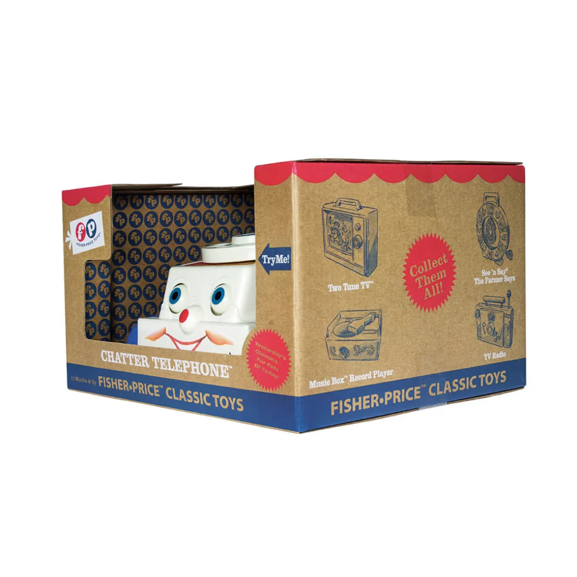 Classic Chatter Telephone by Fisher Price