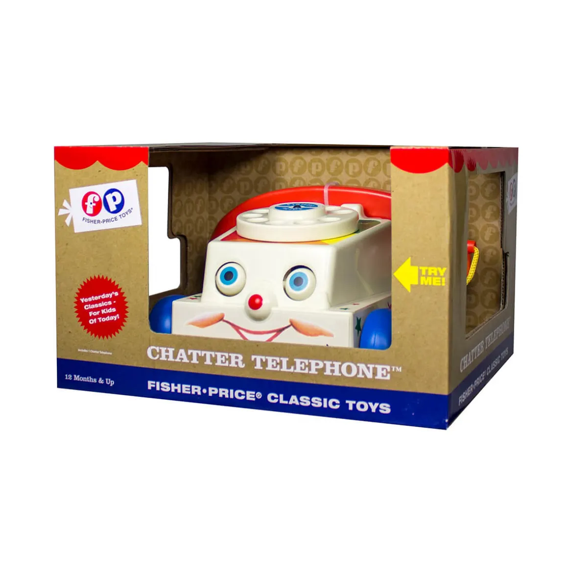Classic Chatter Telephone by Fisher Price