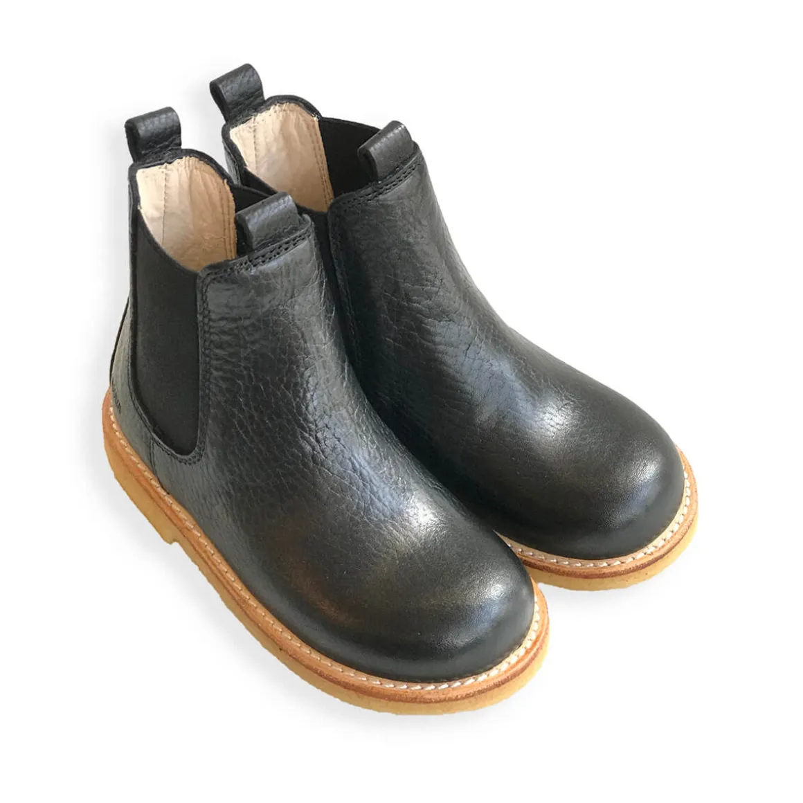 Classic Chelsea Boots in Black by Angulus