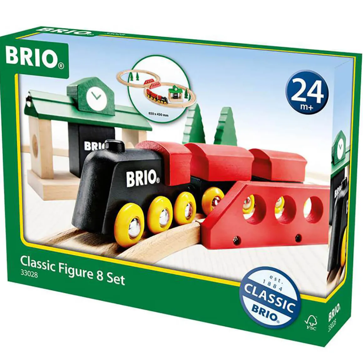 Classic Figure 8 Train Set by Brio