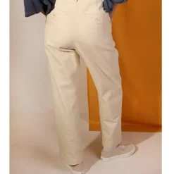 Classic Slacks in Ecru by L.F.Markey - Last One In Stock - UK 10