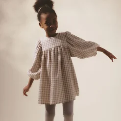 Clementine Dress in Gingham by Soor Ploom - Last Ones In Stock - 2-6 Years