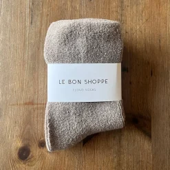 Cloud Adult Socks in Frappe by Le Bon Shoppe