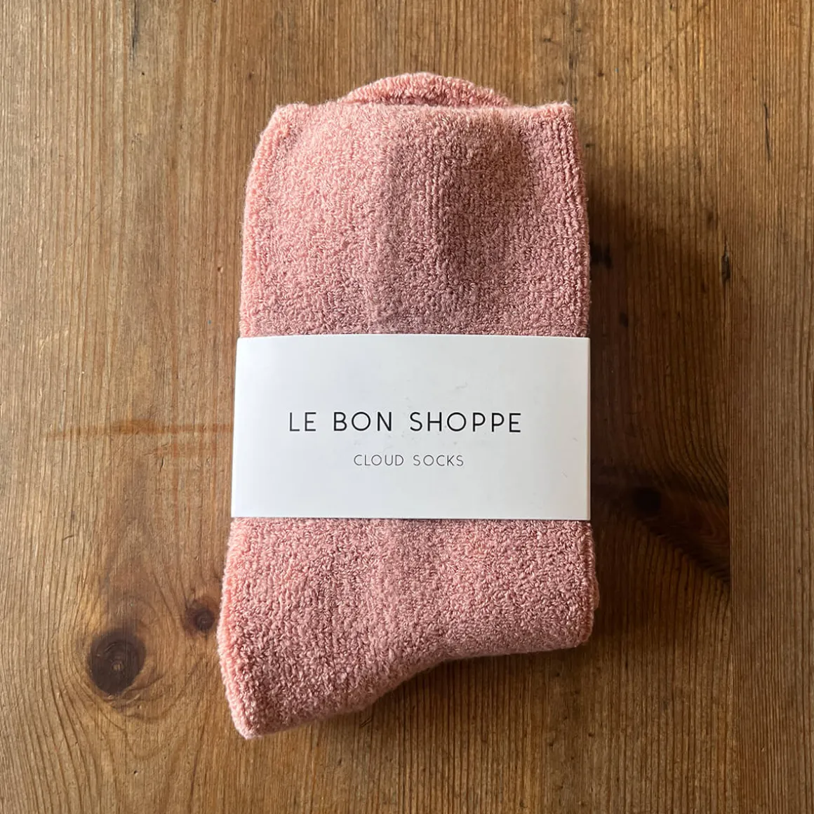 Cloud Adult Socks in Mulberry by Le Bon Shoppe
