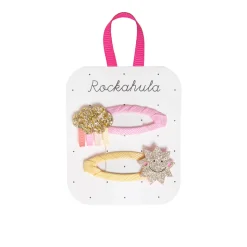 Cloud And Sun Hair Clips by Rockahula