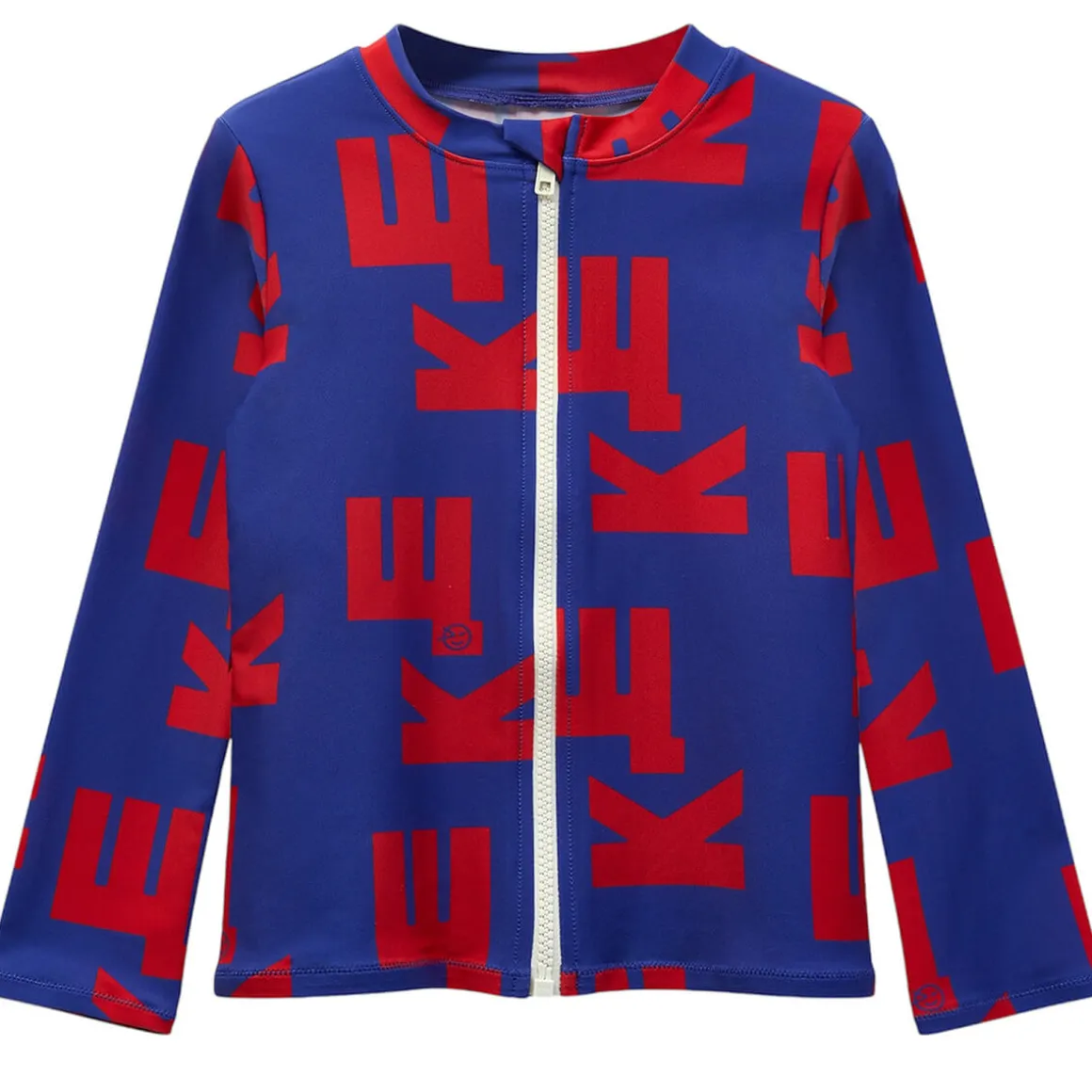 Cloud Rash Vest in Klein Blue / Red by Wynken