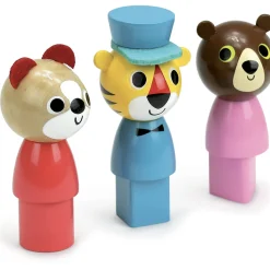 Coach Pull Toy by Vilac