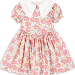 Coeur Collar Dress in Fleur Anglaise by Konges Slojd