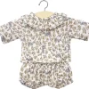 Coline Outfit (28cm Doll) in Clochette Print by Minikane