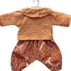 Coline Outfit (34cm Doll) in Deer Print / Brown Sugar by Minikane
