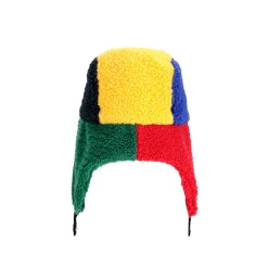 Colour Block Baby Sheepskin Chapka by Bobo Choses