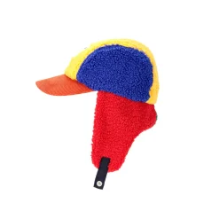 Colour Block Baby Sheepskin Chapka by Bobo Choses