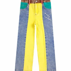 Colour Block Denim Pants by Bobo Choses