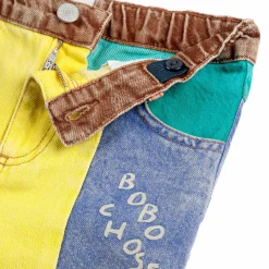 Colour Block Denim Pants by Bobo Choses