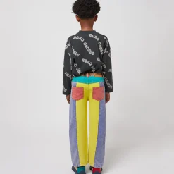 Colour Block Denim Pants by Bobo Choses