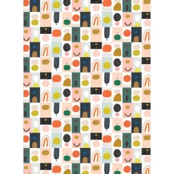 Colour Block Gift Wrap By Red Cap Cards