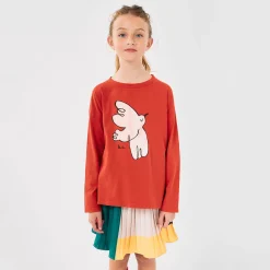Colour Block Pleated Skirt by Bobo Choses