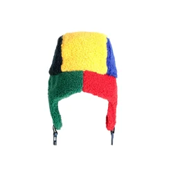 Colour Block Sheepskin Chapka by Bobo Choses - Last One In Stock - Small