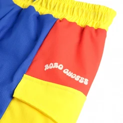 Colour Block Swim Boardshorts by Bobo Choses