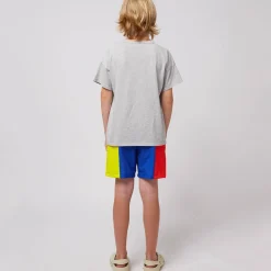 Colour Block Swim Boardshorts by Bobo Choses