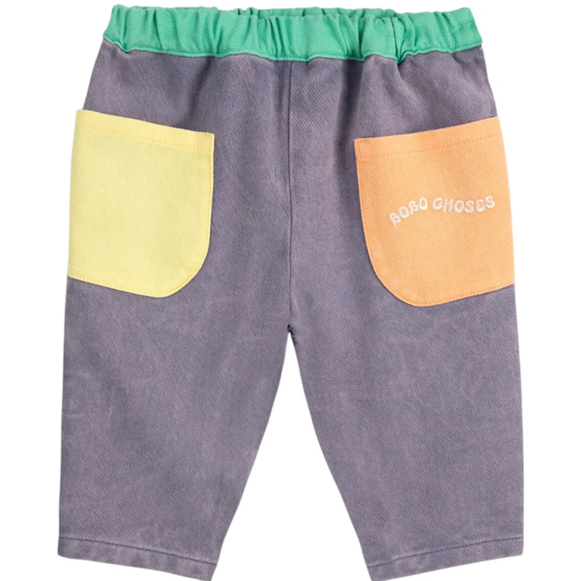 Colour Block Woven Baby Pants by Bobo Choses