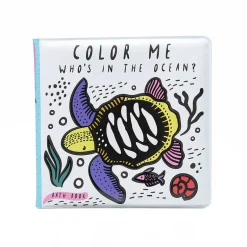 Colour Me: Who's In The Ocean? Baby's First Bath Book By Surya Sajnani