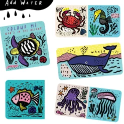 Colour Me: Who's In The Ocean? Baby's First Bath Book By Surya Sajnani