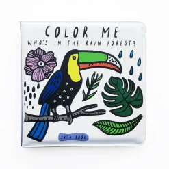 Colour Me: Who's In The Rainforest? Baby's First Bath Book By Surya Sajnani