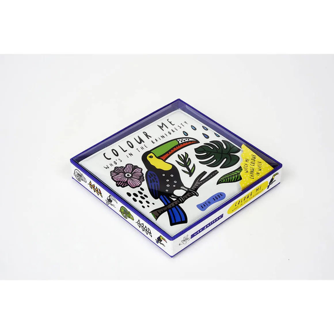 Colour Me: Who's In The Rainforest? Baby's First Bath Book By Surya Sajnani