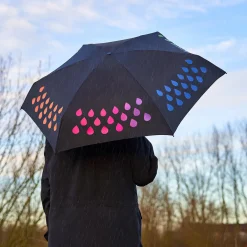 Compact Colour Change Umbrella by Suck UK