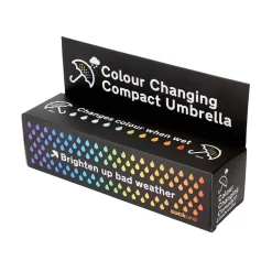 Compact Colour Change Umbrella by Suck UK
