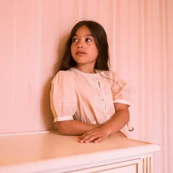 Constance Dress in Natural Blush by Faune
