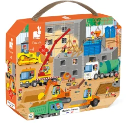 Construction Site Puzzle by Janod