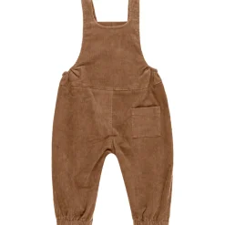 Corduroy Baby Overalls in Cinnamon by Quincy Mae