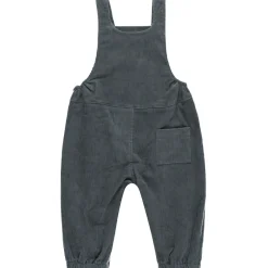 Corduroy Baby Overalls in Indigo by Quincy Mae