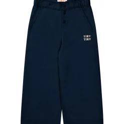 Corduroy Buttoned Pant in Navy by Tinycottons