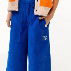 Corduroy Straight Pant in Ultramarine by Tinycottons