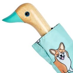 Corgi Umbrella in Turquoise by Coucou Suzette X Original Duckhead