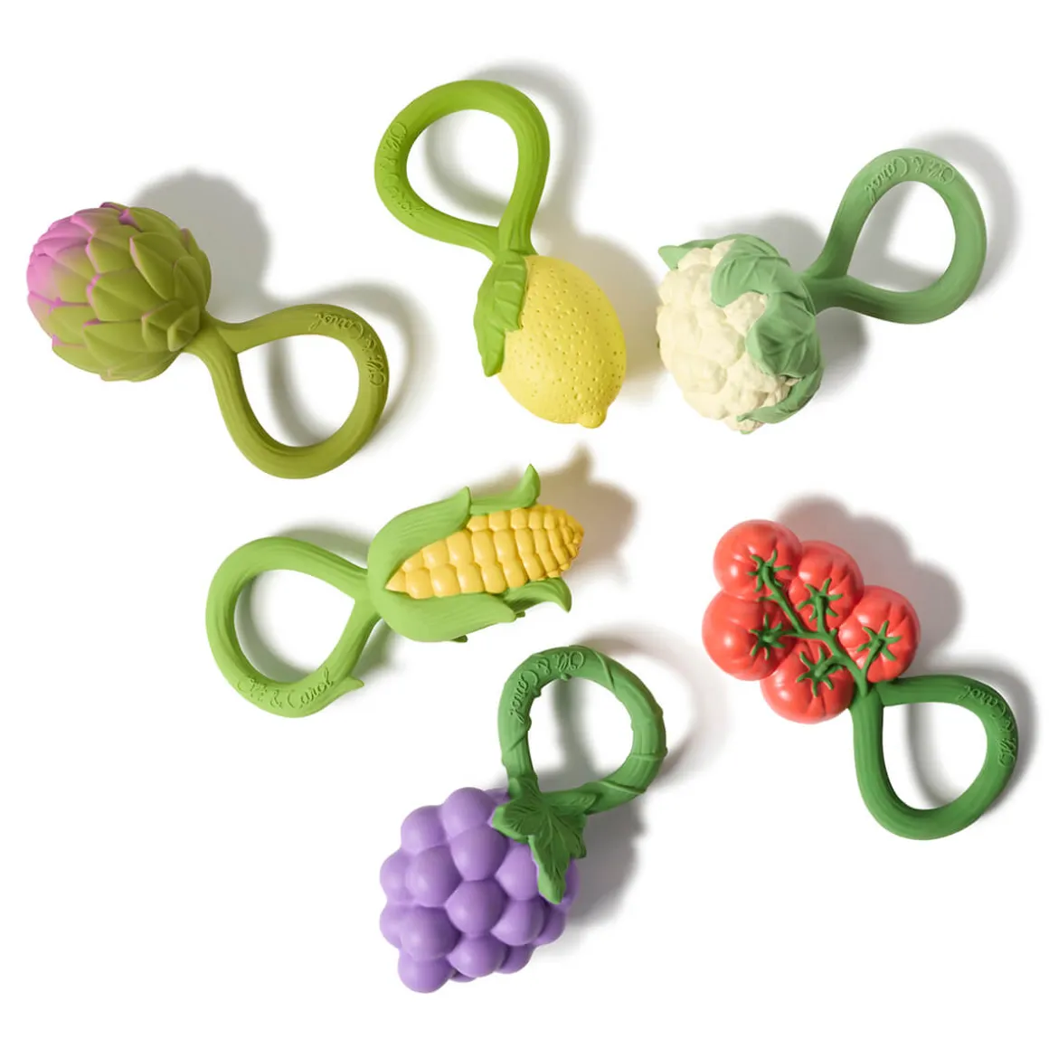 Corn Baby Rattle and Teether by Oli & Carol