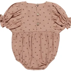 Cosette Romper in Hearts by Quincy Mae