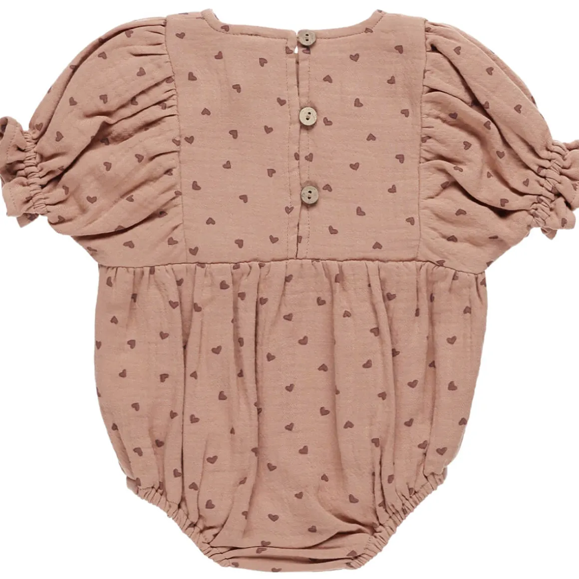 Cosette Romper in Hearts by Quincy Mae