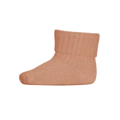 Cotton Rib Ankle Socks in Canyon Sunset by MP Denmark