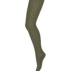 Cotton Rib Tights in Capers by MP Denmark