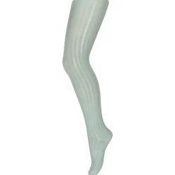 Cotton Rib Tights in Granite Green by MP Denmark