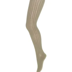 Cotton Rib Tights in Silver Sage by MP Denmark
