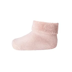 Cotton Terry Baby Ankle Socks in Rose Dust by MP Denmark