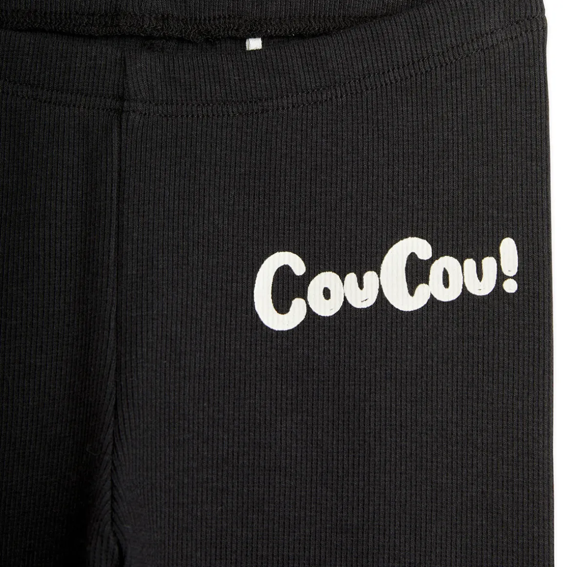 Coucou Leggings in Black by Mini Rodini